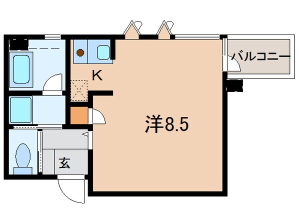 多賀城駅 徒歩12分 4階の物件間取画像